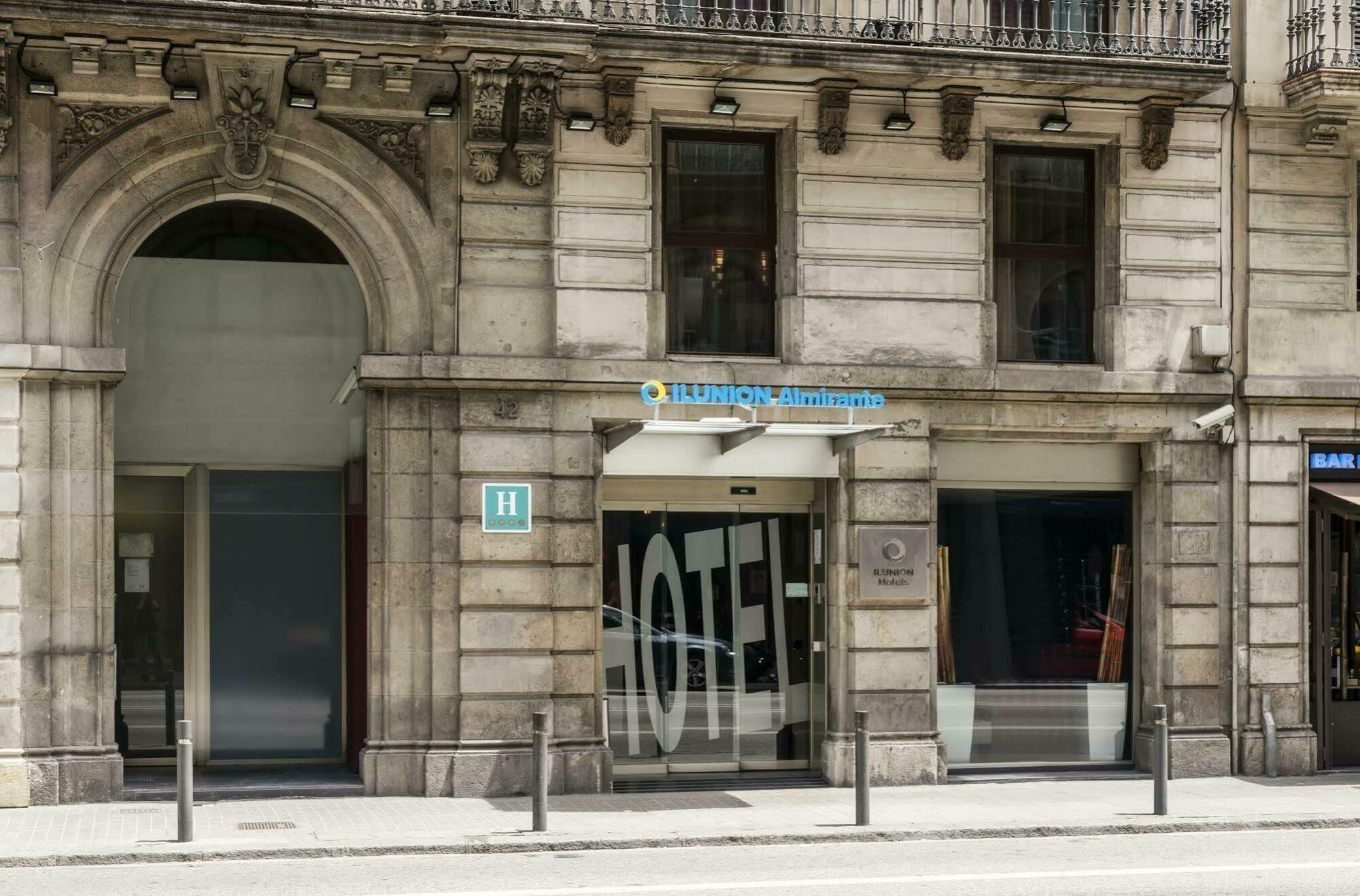 Hotel Ilunion Almirante Barcelona Zewnętrze zdjęcie